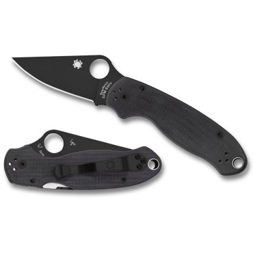 Spyderco C223GPBK Para 3 G-10 PlainEdge