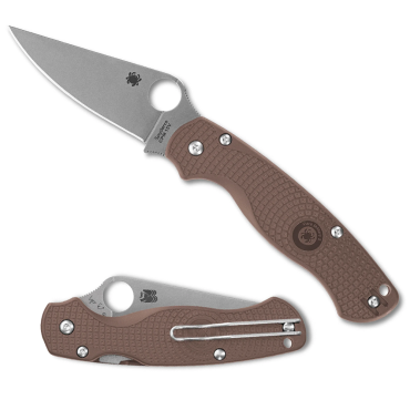 Spyderco Para Military 2 Lightweight Brown Sprint Run C81PBN15V2