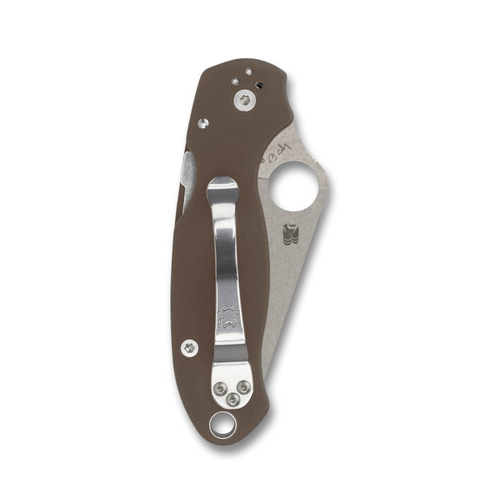 Spyderco C223GPBN15V PARA 3 BROWN G-10 CPM 15V SPRINT RUN