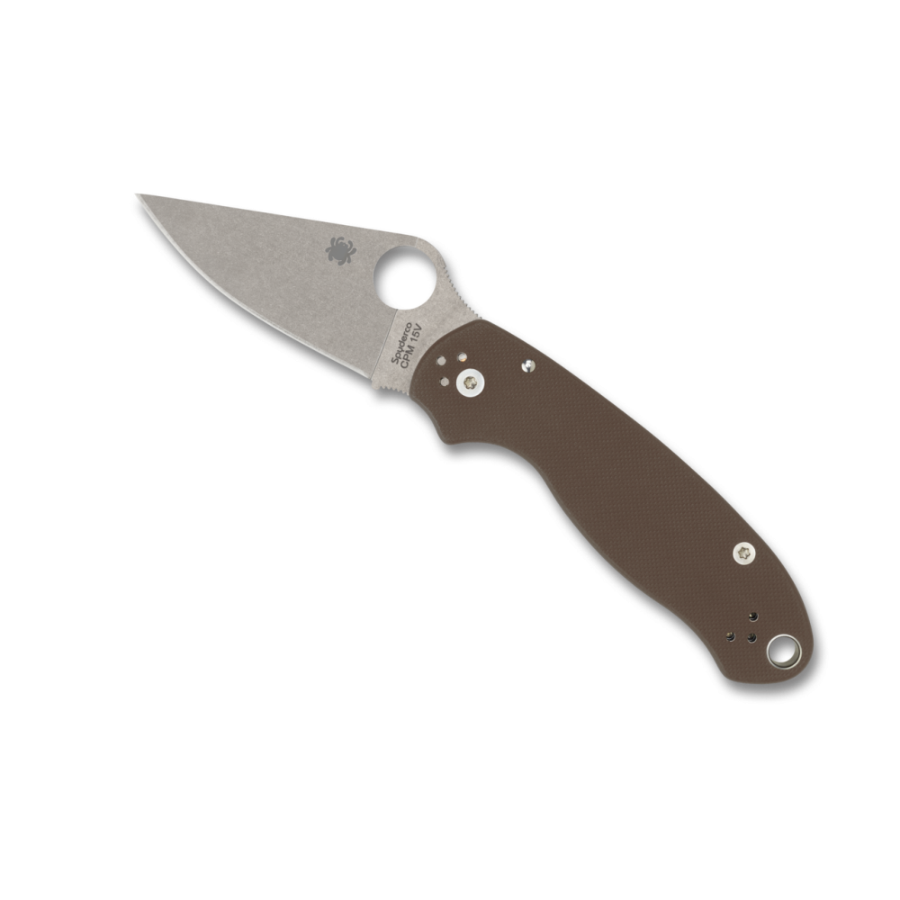 Spyderco C223GPBN15V PARA 3 BROWN G-10 CPM 15V SPRINT RUN