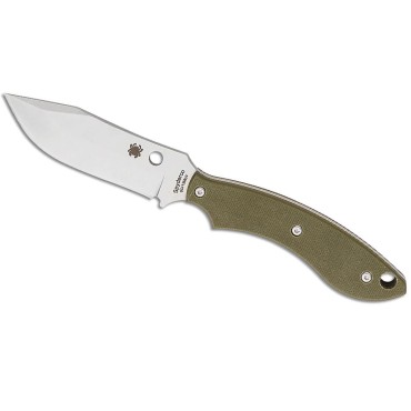 Spyderco Stok Bowie Fixed Blade Knife FB49GPOD