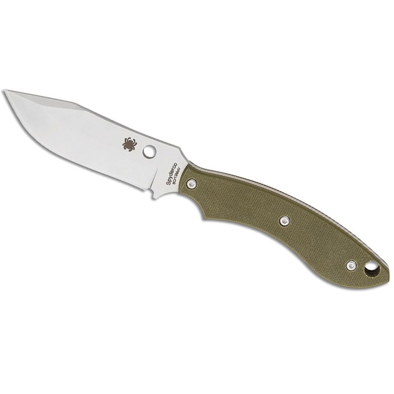 Spyderco Stok Bowie Fixed Blade Knife FB49GPOD