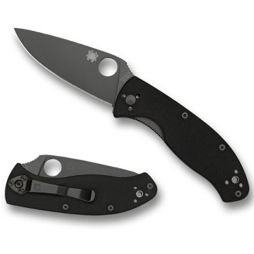 Spyderco Tenacious Black Blade C122GBBKP