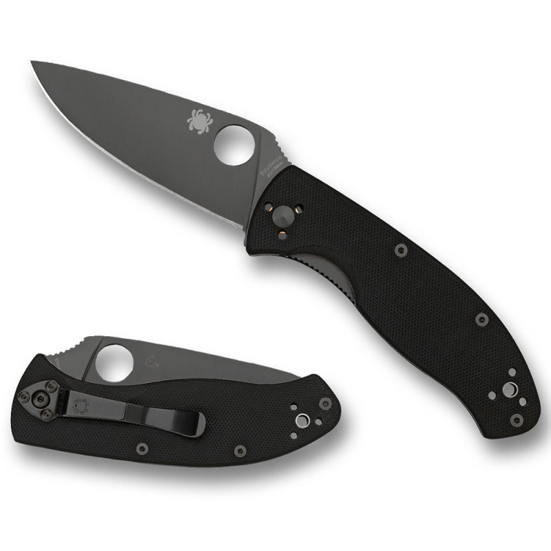 Spyderco Tenacious Black Blade C122GBBKP