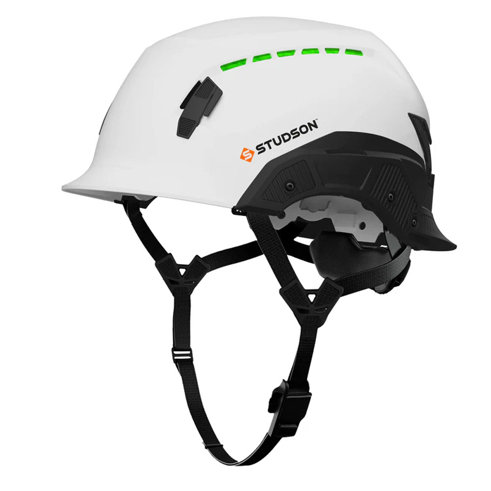 STUDSON SHK-1 Vented Industrial Safety Helmet L/XL - White