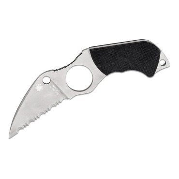 Spyderco Swick 6 Wharncliffe Serrated Blade Knife FB14S6