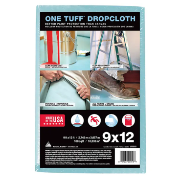 Trimaco 90019 9X12 ONE TUFF DROP CLOTH