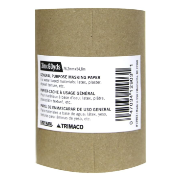 Trimaco B-3 3X60YD GP MASKING PAPER