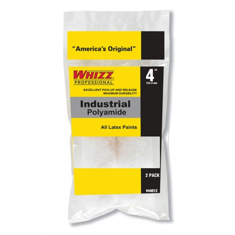 Work Tools Whizz 44012 4" 2PK PERLON ROLL COVER