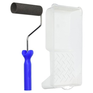 Work Tools Whizz 57614 4" SPONGE ROLLER/PAN SET
