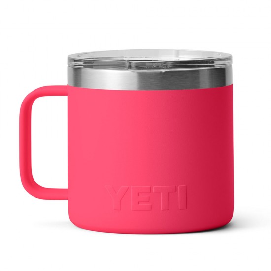Yeti 14 oz. Rambler Mug with Magslider Lid Bimini Pink
