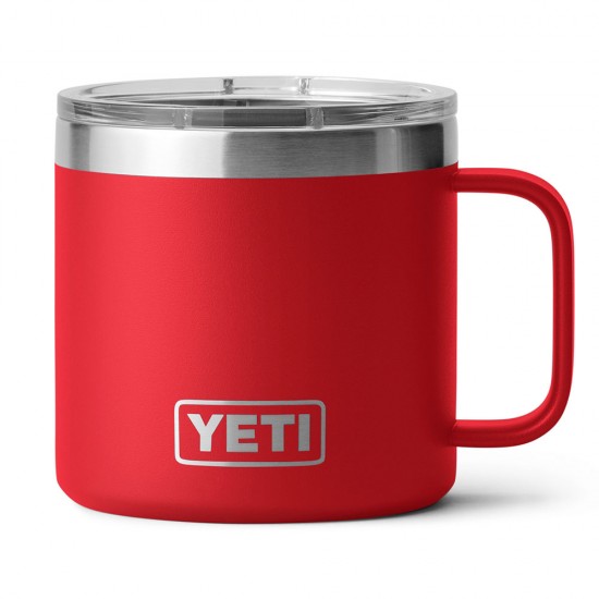 Yeti - 14 oz Rambler Mug with Magslider Lid Rescue Red