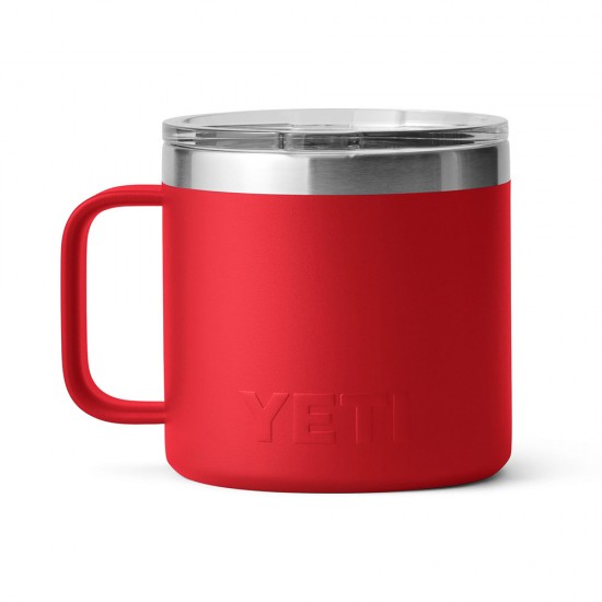 YETI Rambler 14 oz Mug with Magslider Lid - Rescue Red