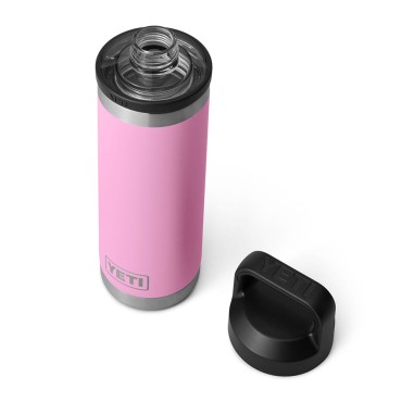 Yeti Rambler 18 Oz Bottle with Chug Cap Power Pink