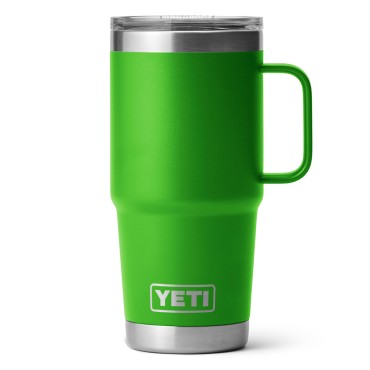 YETI Rambler 20 oz Travel Mug with Stronghold Lid Canopy Green