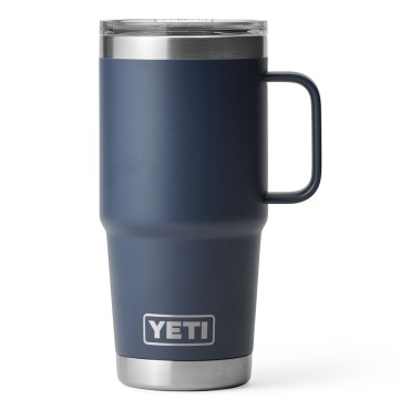 YETI Rambler 20 oz Travel Mug with Stronghold Lid Navy