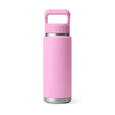 YETI Rambler 26 Oz Straw Bottle Power Pink