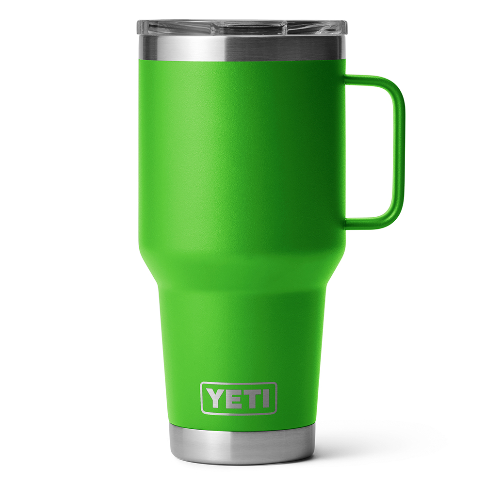 YETI Rambler 30 oz Travel Mug with Stronghold Lid Canopy Green YETI Rambler 30 oz Travel Mug with Stronghold Lid Canopy Green