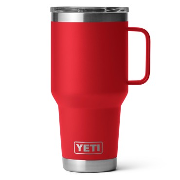 YETI Rambler 30 oz Travel Mug with Stronghold Lid Rescue Red