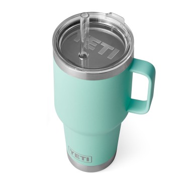 YETI Rambler 35 oz Mug with Straw Lid Seafoam