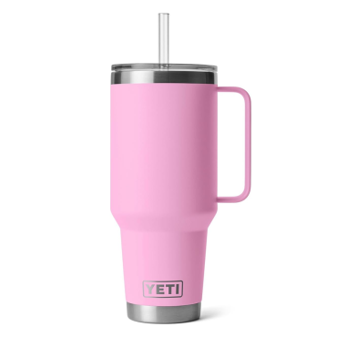 YETI Rambler 42 oz Straw Mug Power Pink