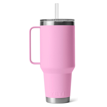 YETI Rambler 42 oz Straw Mug Power Pink