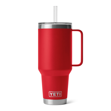 YETI Rambler 42 oz Straw Mug Rescue Red