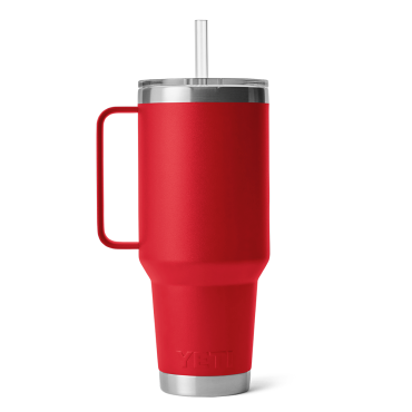 YETI Rambler 42 oz Straw Mug Rescue Red