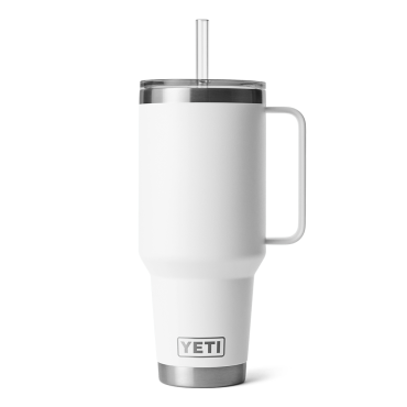 YETI Rambler 42 oz Straw Mug White