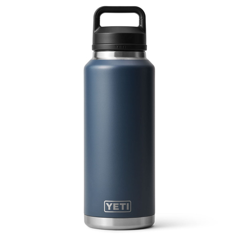 YETI Rambler Bottle 46 Oz Navy with Chug Cap