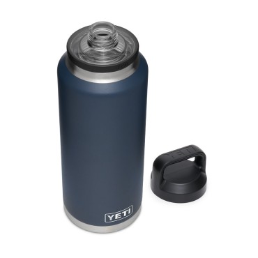 Yeti Rambler Bottle 46 Oz Navy with Chug Cap