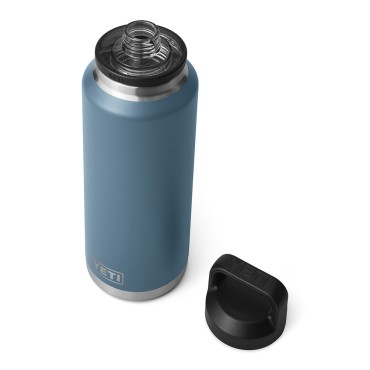 Yeti Rambler Bottle 46 oz Nordic Blue with Chug Cap