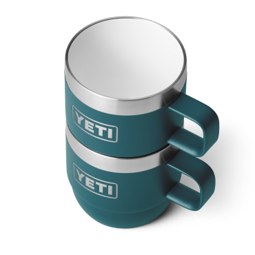 Yeti Rambler 6 oz Stackable Espresso Mugs Agave Teal
