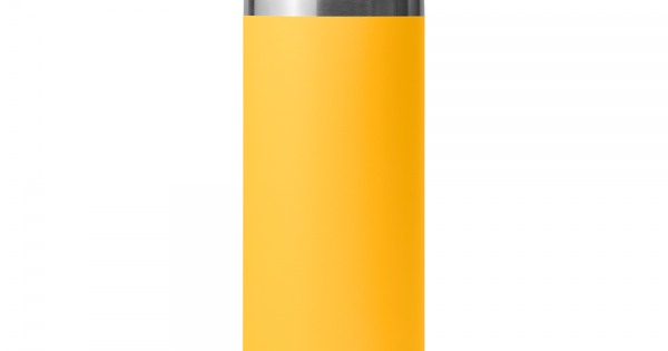 YETI Rambler 18 oz Bottle, Stainless Steel, Vacuum Insulated, with Hot Shot  Cap, Alpine Yellow