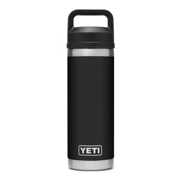 Yeti Rambler Bottle 18 Oz Black with Chug Cap