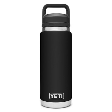 YETI Rambler Bottle 26 oz Black with Chug Cap