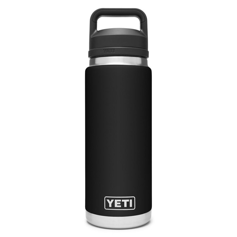 YETI Rambler Bottle 26 oz Black with Chug Cap