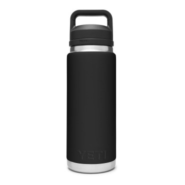 YETI Rambler Bottle 26 oz Black with Chug Cap