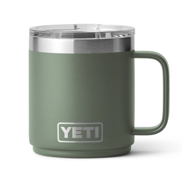 YETI Rambler 10 oz Stackable Mug Camp Green