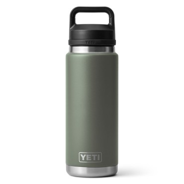 YETI Rambler 26 Oz Bottle with Chug Cap Camp Green