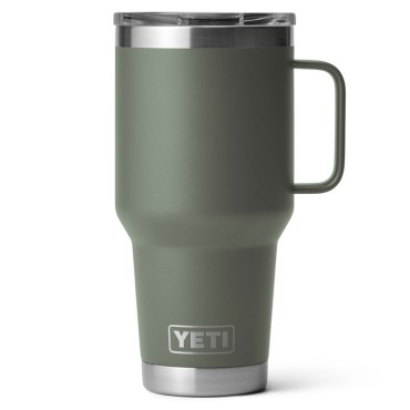 YETI Rambler 30 oz Travel Mug with Stronghold Lid Camp Green