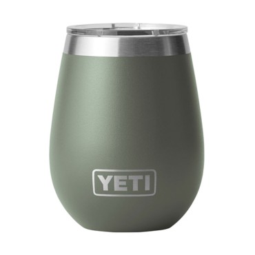 Yeti Rambler 10 oz Wine Tumbler Camp Green