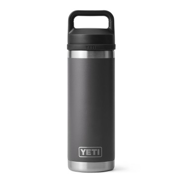 Yeti Rambler Bottle 18 Oz Charcoal with Chug Cap