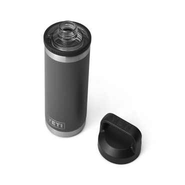 Yeti Rambler Bottle 18 Oz Charcoal with Chug Cap