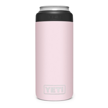 Yeti Rambler 12 oz Colster Slim Can Insulator Ice Pink