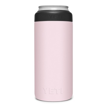 Yeti Rambler 12 oz Colster Slim Can Insulator Ice Pink