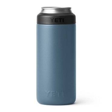 Yeti Rambler 12 oz Colster Slim Can Insulator Nordic Blue