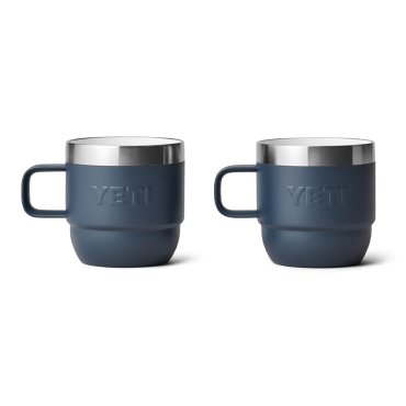 Yeti Rambler 6 oz Stackable Espresso Mugs Navy