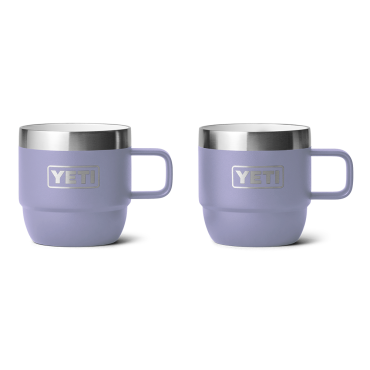 Yeti Rambler 6 oz Stackable Espresso Mugs Cosmic Lilac