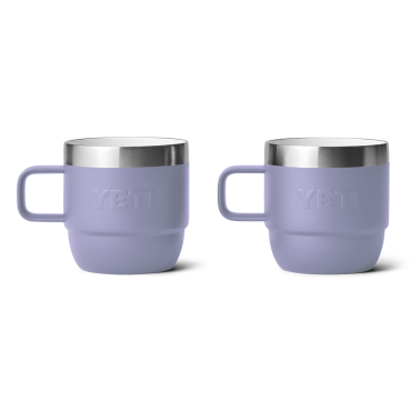 Yeti Rambler 6 oz Stackable Espresso Mugs Cosmic Lilac